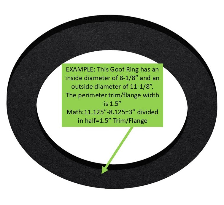 Custom Goof Rings-Black Plastic - 1800ceiling