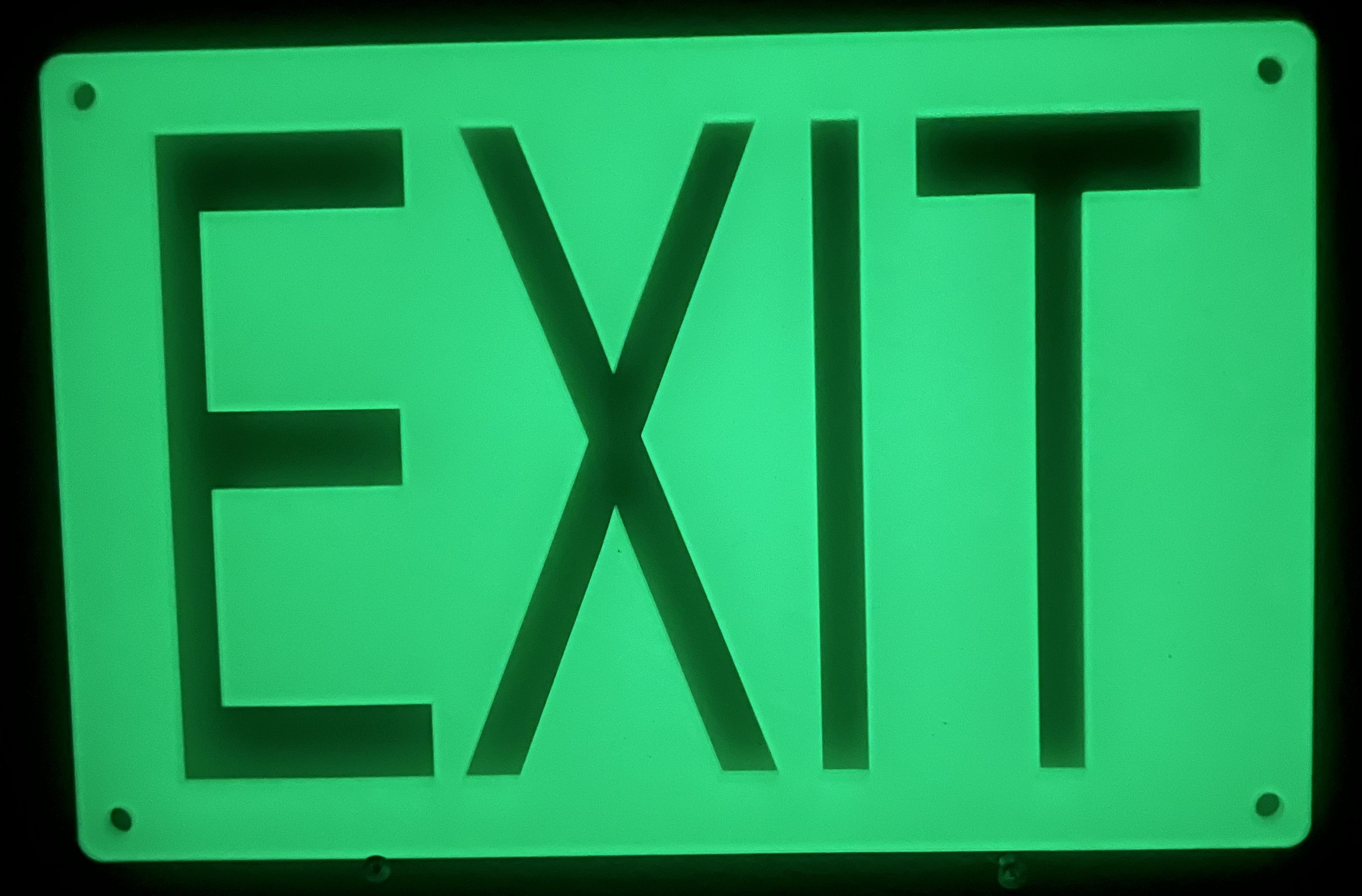 astrostuffs bright サイン Exit Signs-Glow In The Dark – 1800ceiling