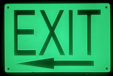 Exit Signs-Glow In The Dark - 1800ceiling