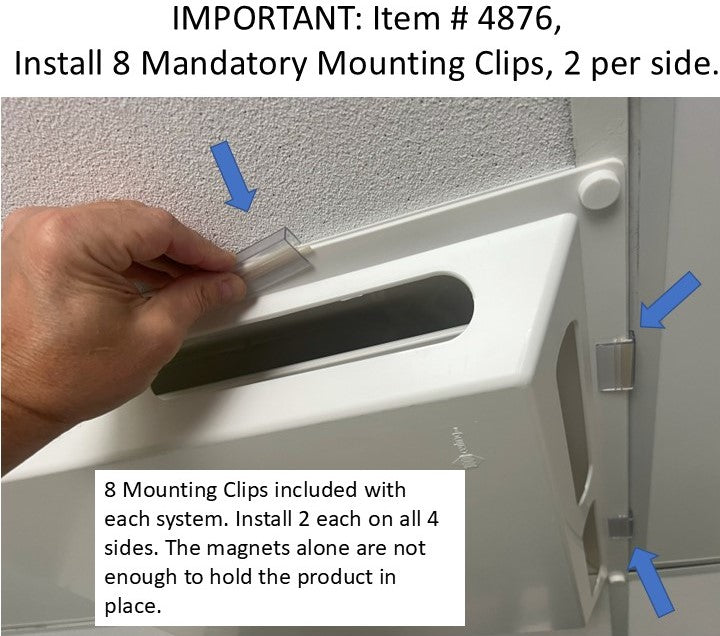 4-Sided Air Diverter - 1800ceiling
