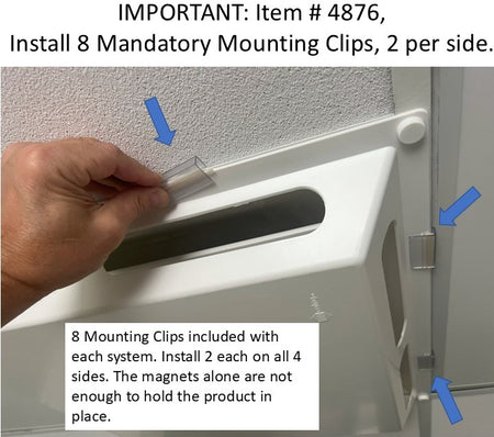 4-Sided Air Diverter - 1800ceiling