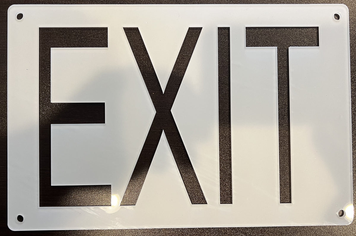 Exit Signs-Glow In The Dark - 1800ceiling
