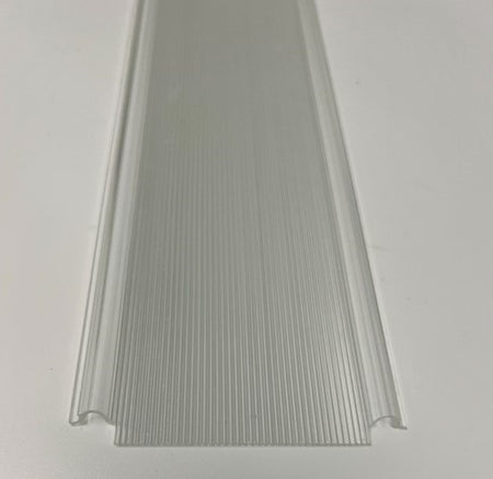 Hillrom Shallow Wrap Lens, 4.25" wide, for Health Care Bed Light #4113LE-4218-48.25 - 1800ceiling