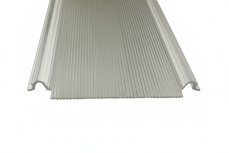 Hillrom Shallow Wrap Lens, 4.25" wide, for Health Care Bed Light #4113LE-4218-48.25 - 1800ceiling