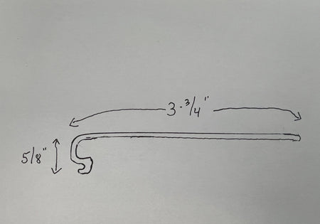 Hillrom Integris P696 Replacement Lens-3.75" wide - 1800ceiling