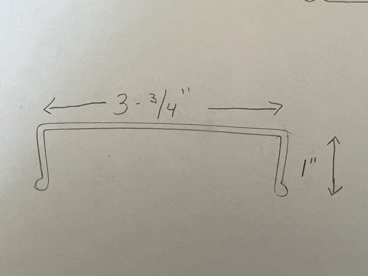 3.75in W x 1in H x 46.5in Long Stipple texture-White acrylic. (10 piece min.) - 1800ceiling