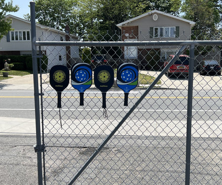 PickleBall Paddle Rack - 1800ceiling