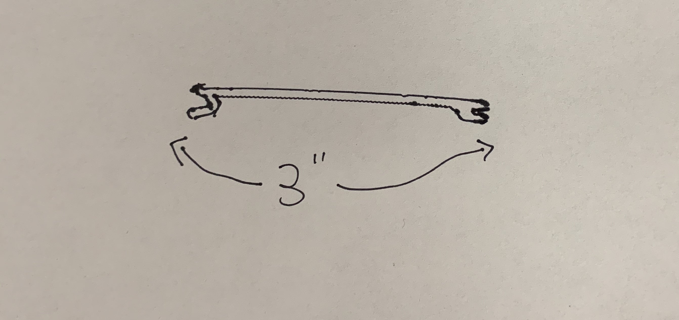 Ribbed Flat Snap-In Replacement Cover 3" wide (422) - 1800ceiling