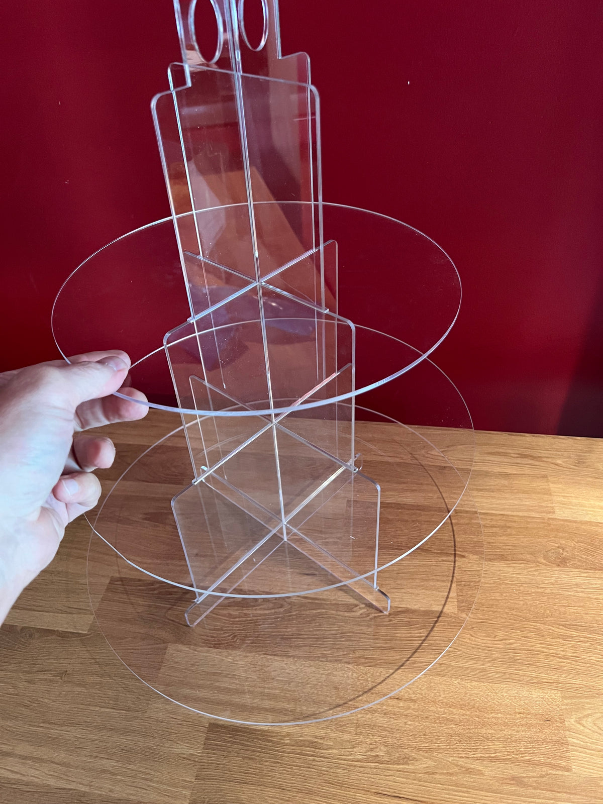 Cupcake 4 Tier Display - 1800ceiling