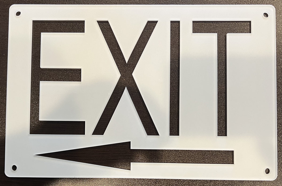 Exit Signs-Glow In The Dark - 1800ceiling