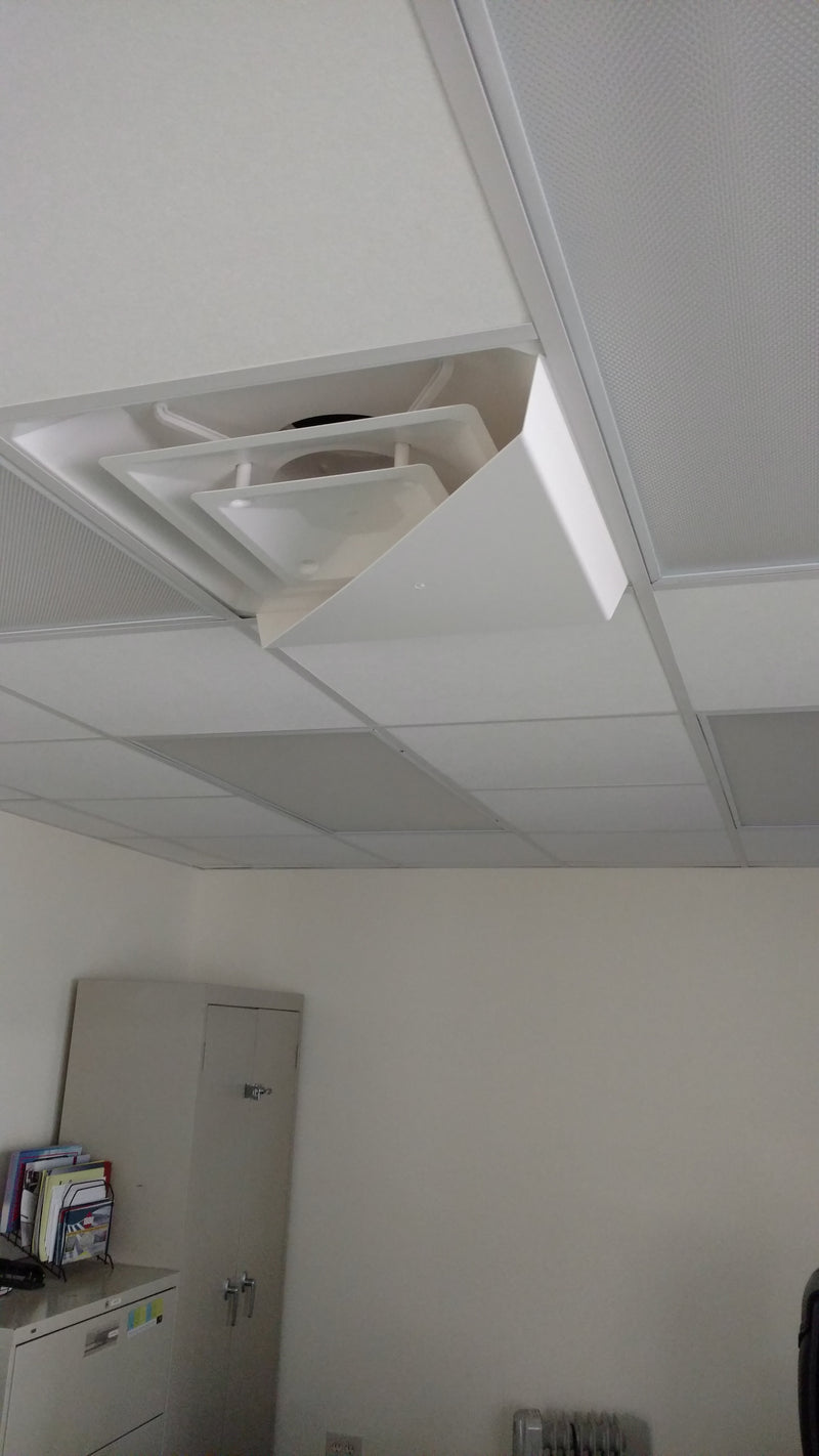 Plastic Ceiling Corner Air Diverter - 1800ceiling