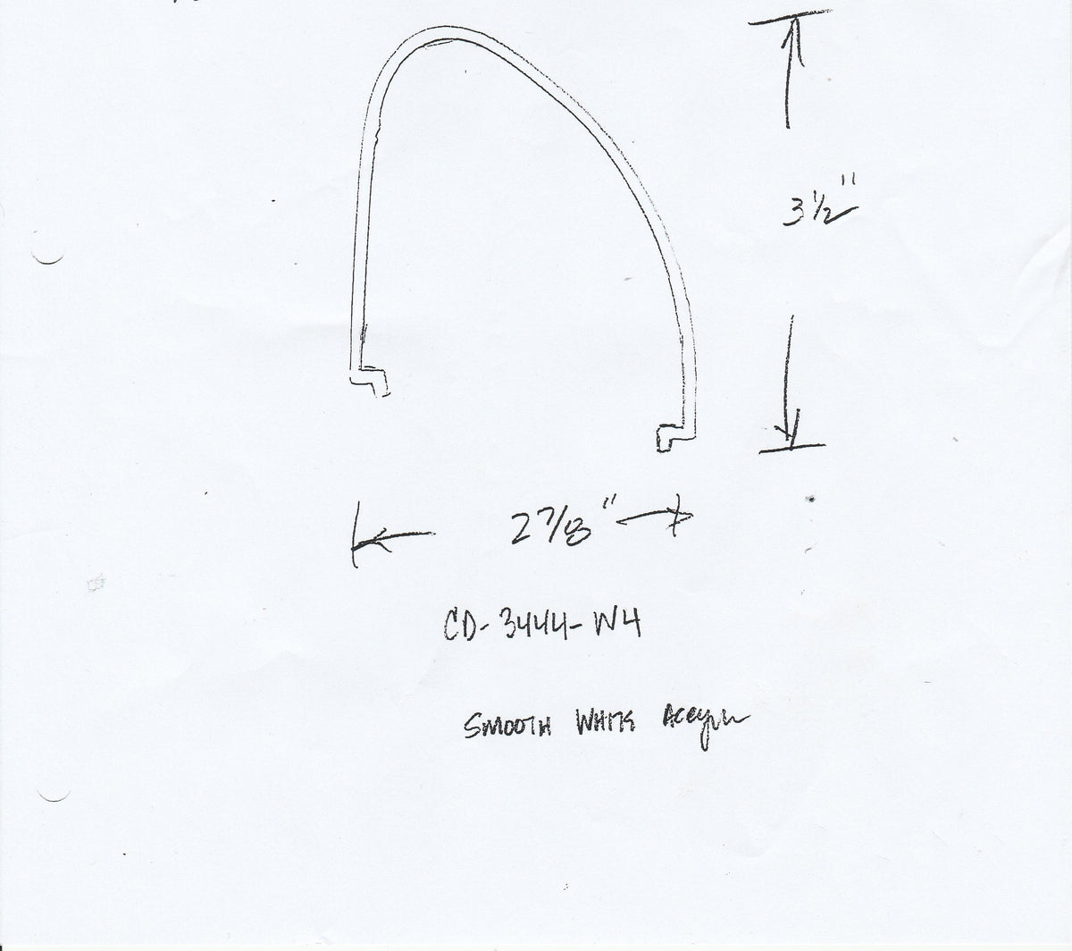 Vanity Wrap-24-15/16" Long - 1800ceiling