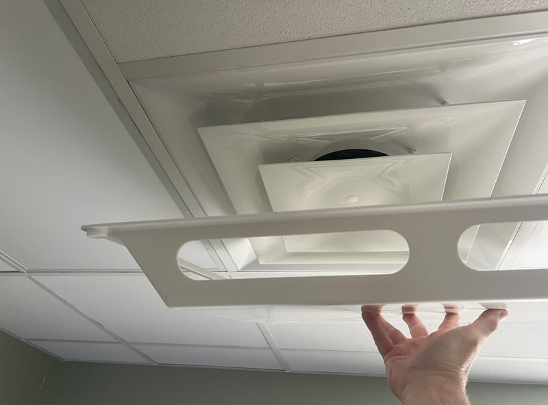 4-Sided Air Diverter 1800ceiling