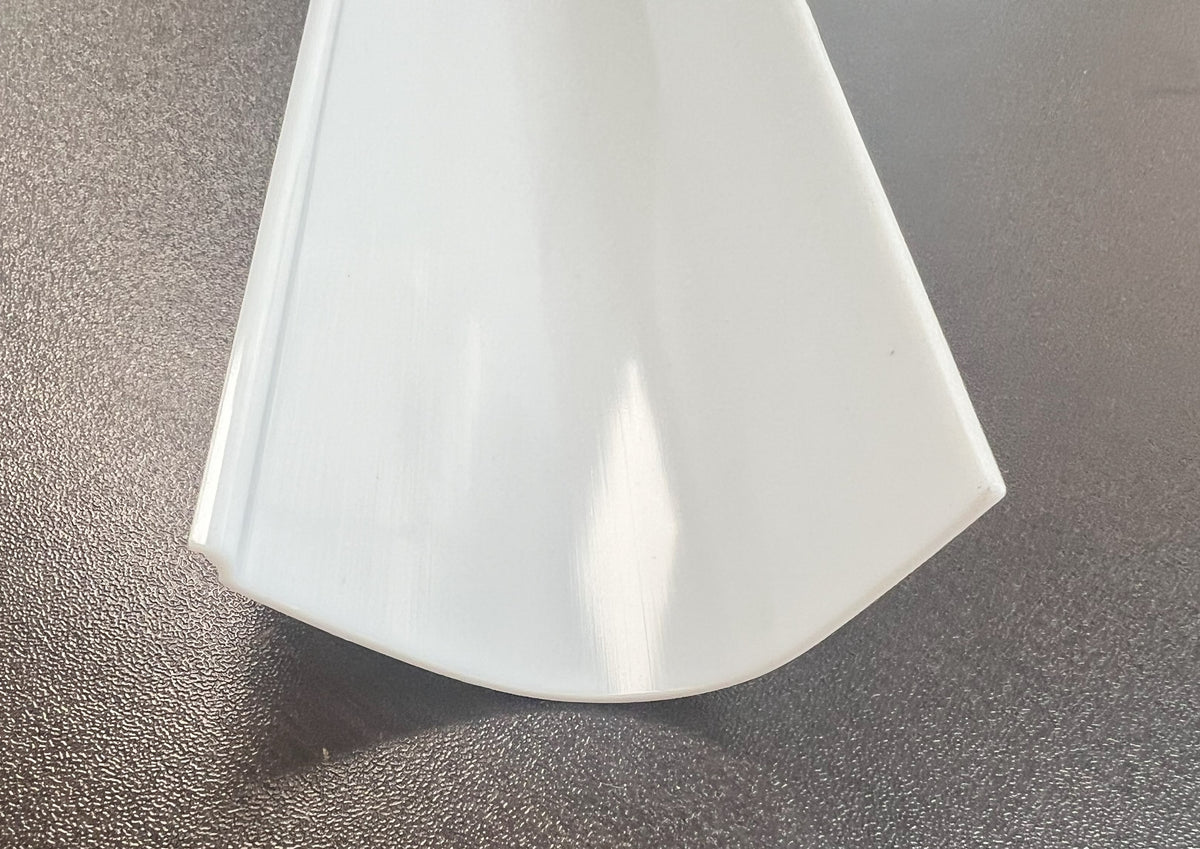 L Shaped White Acrylic Lens-23-15/16" Long - 1800ceiling