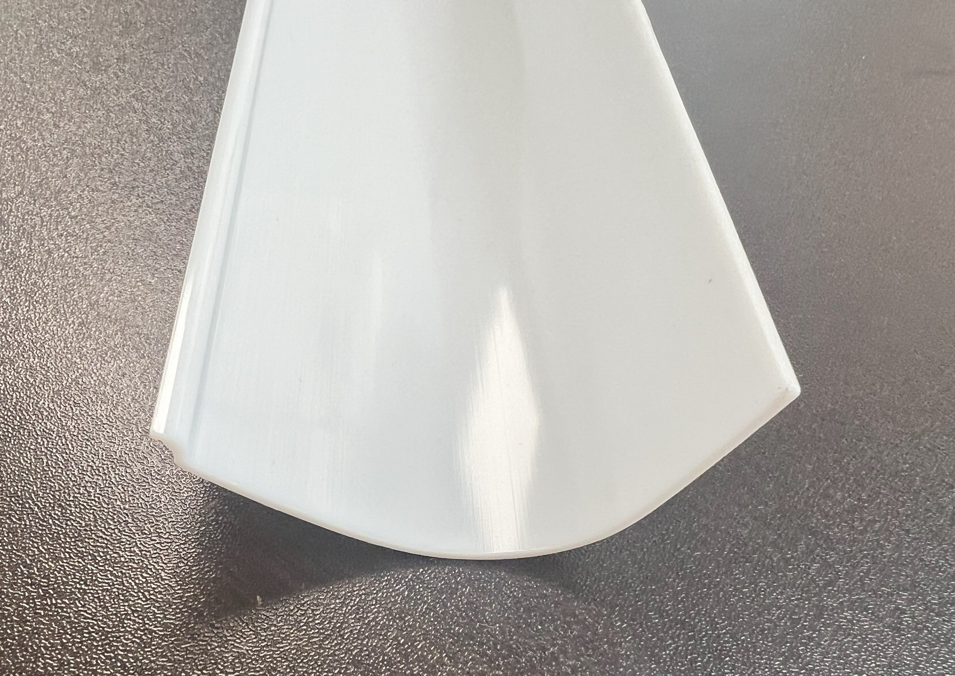 L Shaped White Acrylic Lens-23-15/16" Long - 1800ceiling