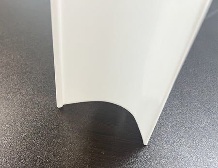 L Shaped White Acrylic Lens-23-15/16" Long - 1800ceiling