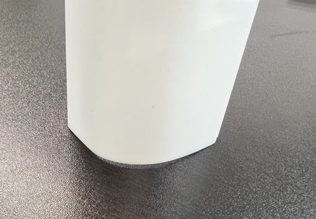 L Shaped White Acrylic Lens-23-15/16" Long - 1800ceiling