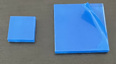 BULK PACKED - Clear Acrylic Squares .118" & .220" Thick - 1800ceiling