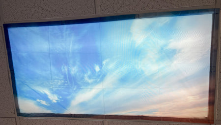 Fluorescent Light Covers-Magnetic/Fabric,2'x4' - 1800ceiling