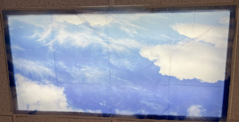 Fluorescent Light Covers-Magnetic/Fabric,2'x4' - 1800ceiling
