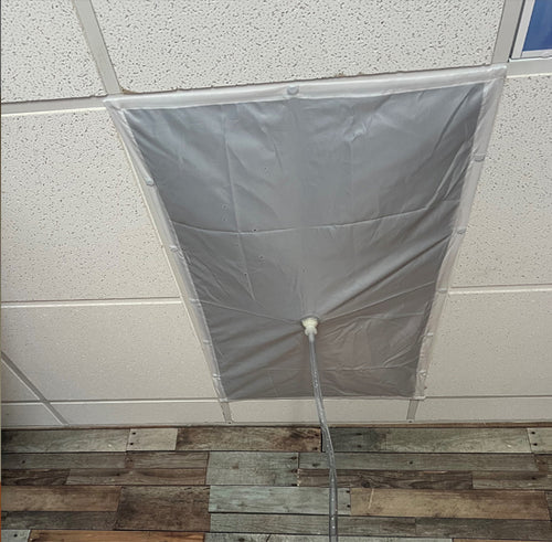Magna-Tarp Magnetic Leak Diverter w/15' clear hose | 1800ceiling