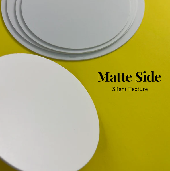 Solid White Acrylic Disc., 080g | 1800ceiling