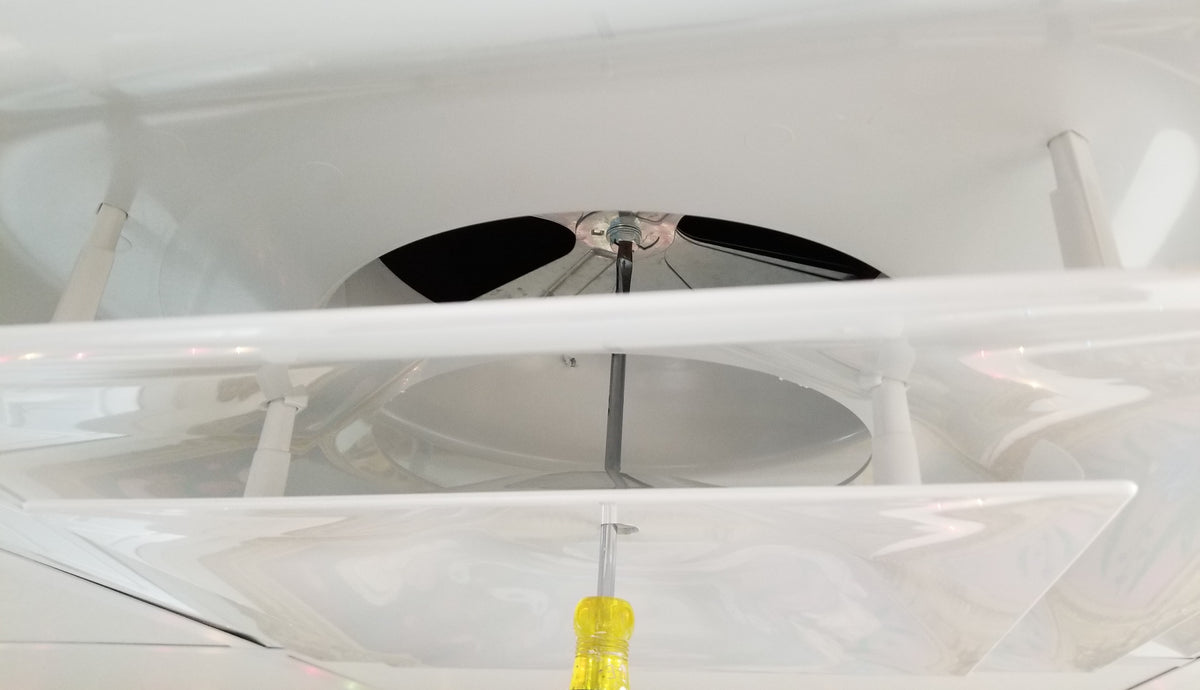 Radial Air Dampers - 1800ceiling