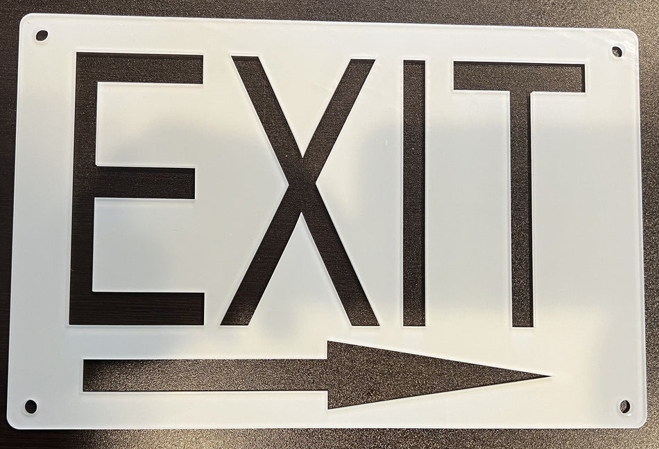 Exit Signs-Glow In The Dark - 1800ceiling