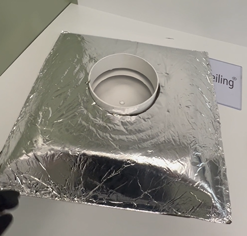 Diffuser Insulation Tent 2'x2' - 1800ceiling