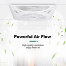 2'x 2' Ceiling Tile Fan/LED Light with Remote - 1800ceiling