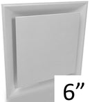Stratus White Plastic PLAQUE Style 2'x2' Air Diffuser - 1800ceiling