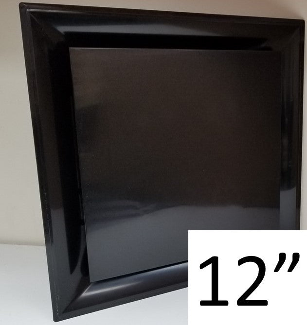 Stratus Black Plastic PLAQUE 2'x2' Air Diffuser - 1800ceiling