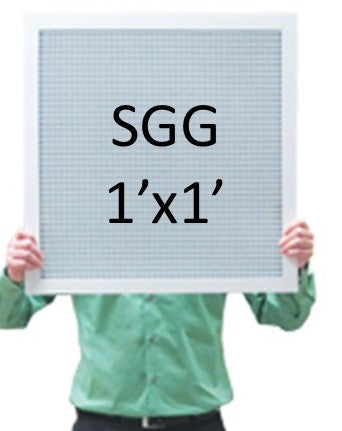 Aluminum Sight Guard Grilles - 1800ceiling