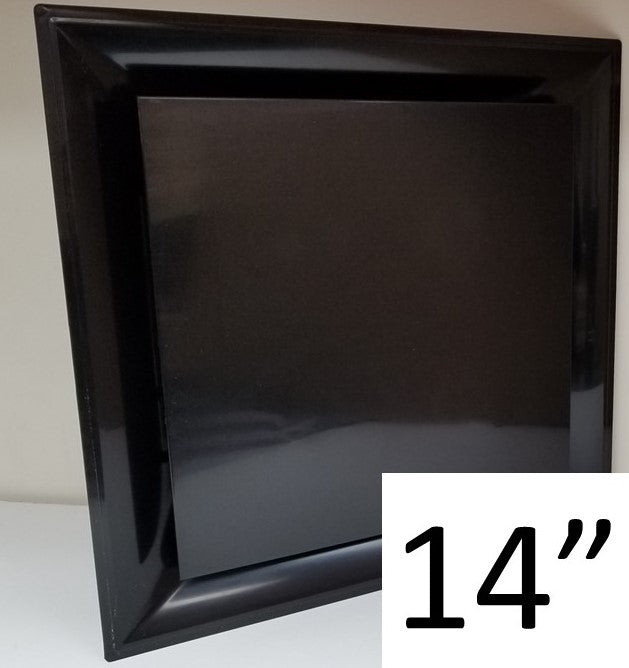 Stratus Black Plastic PLAQUE 2'x2' Air Diffuser - 1800ceiling