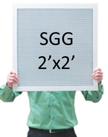 Aluminum Sight Guard Grilles - 1800ceiling