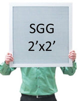 Aluminum Sight Guard Grilles - 1800ceiling