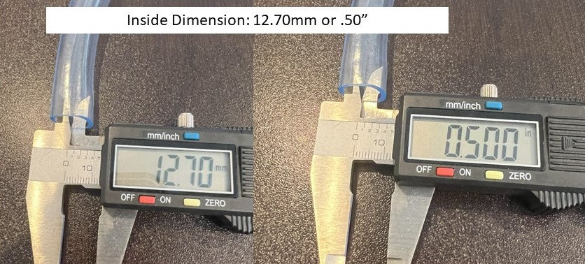 Clear Drainage Hose, 25' Long - 1800ceiling