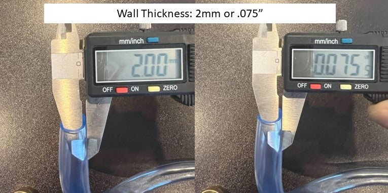 Clear Drainage Hose, 25' Long - 1800ceiling