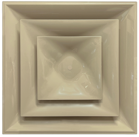Stratus TAN Plastic 2'x2' Cone Air Diffuser - 1800ceiling