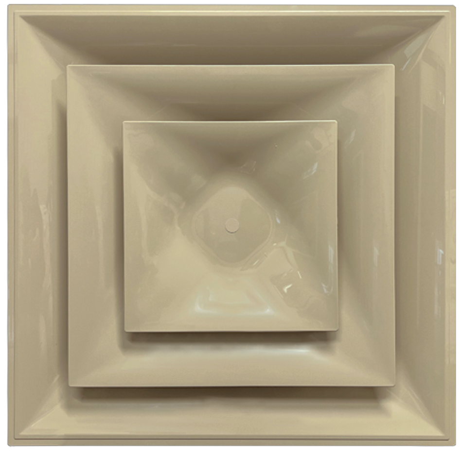 Stratus TAN Plastic 2'x2' Cone Air Diffuser - 1800ceiling