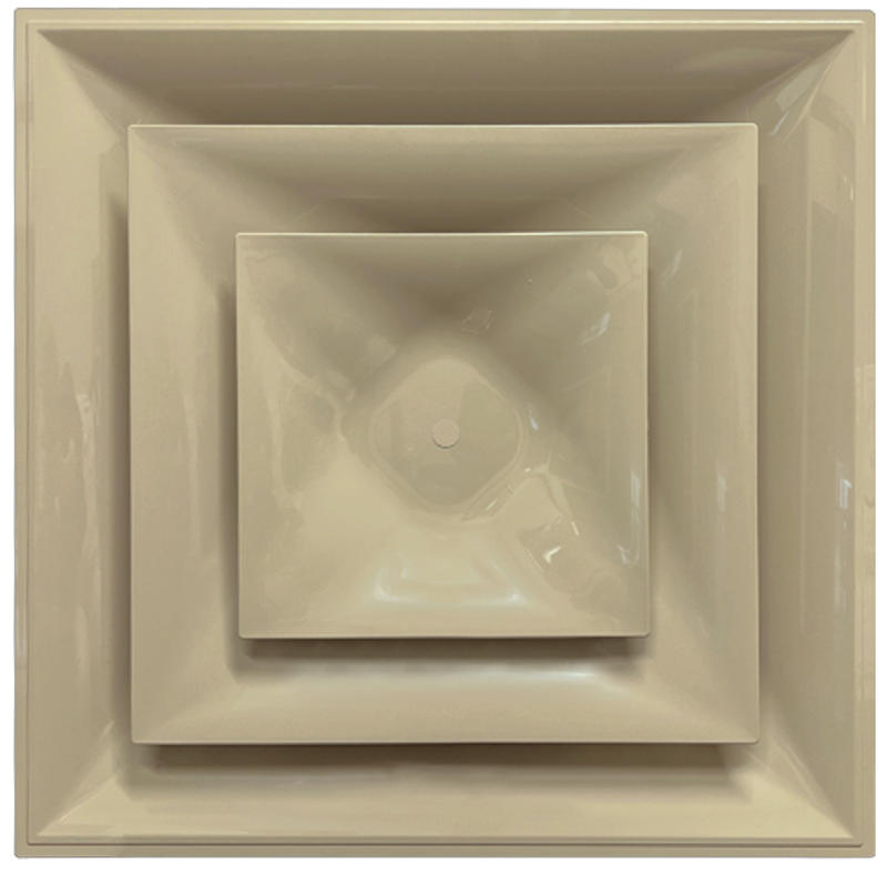 Stratus TAN Plastic 2'x2' Cone Air Diffuser - 1800ceiling