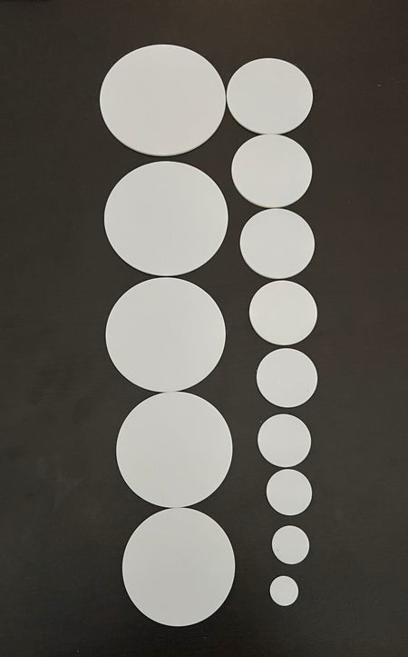 Solid White Acrylic Disc., 080g - 1800ceiling