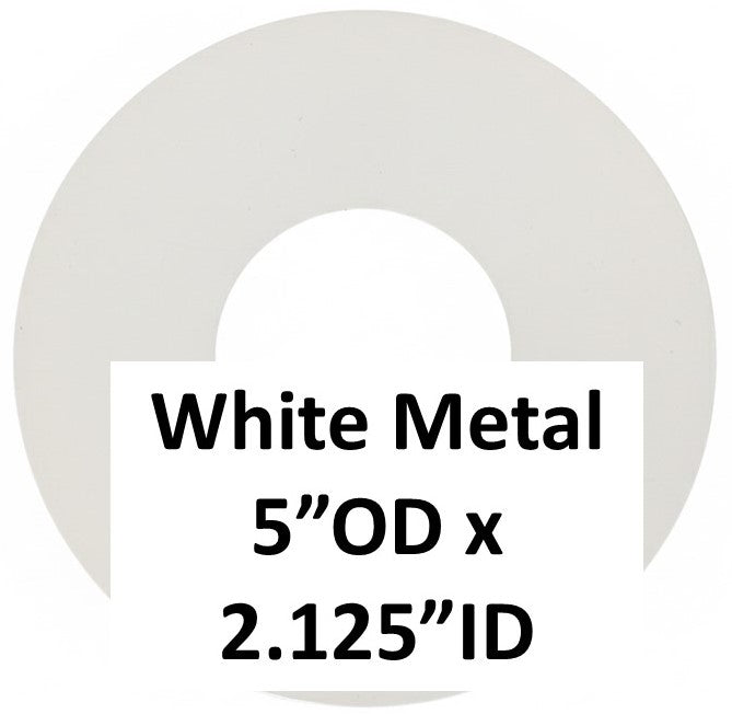 Goof Ring, White Metal, 2.125 in ID x 5 in OD – 1800ceiling