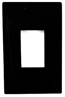 Custom Rectangle Goof Plates-Black