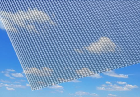 Makrolon, Clear Twin Wall, Elevator Lens, Fire Rated, Stock Sizes - 1800ceiling