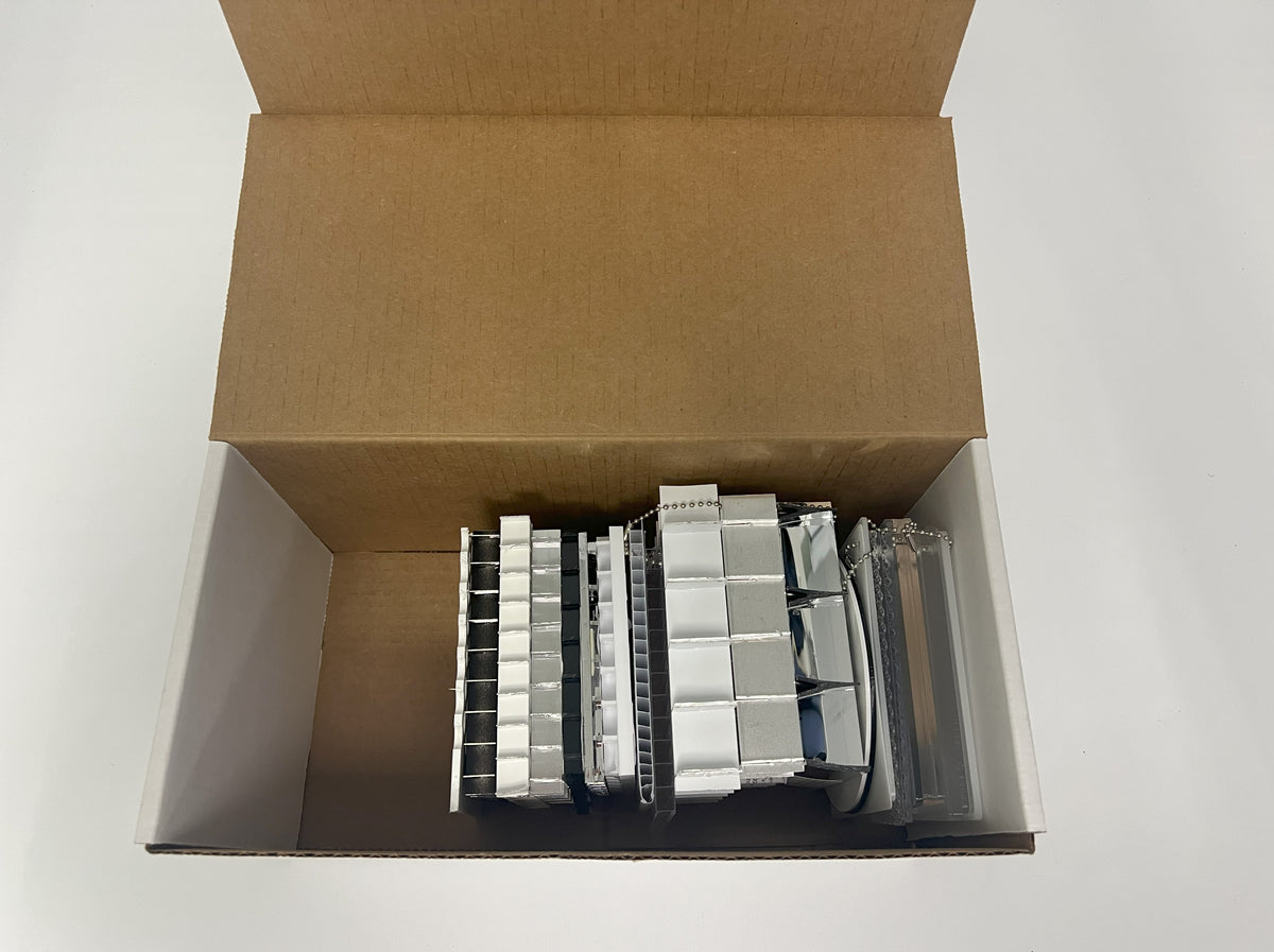 Sample Pack Light Lenses and Louvers - 1800ceiling