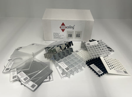 Sample Pack Light Lenses and Louvers - 1800ceiling
