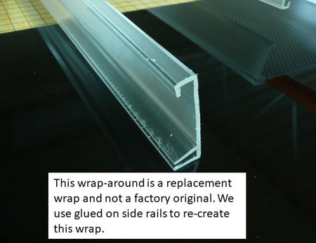 4' Wrap Around Lens 14in. Wide x 1-3/4"in. High - 1800ceiling