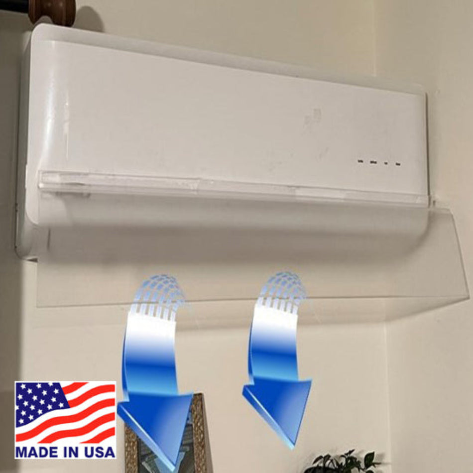 Air Deflector for Mini Split/Ductless Air System - 1800ceiling