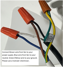 2'x 2' Ceiling Tile Fan/LED Light with Remote - 1800ceiling